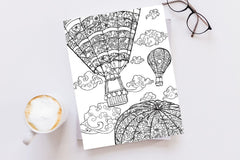 Adult Coloring Monthly