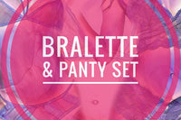 (OS)Bralette and Panty Set One Size REGULAR or PLUS Size