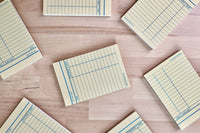 Receive four to six hand selected variety of stationary, pens, washi tape, post-its, and even journals.