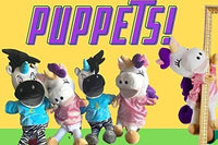 Unicorn Lovers Book Set by Unicorn Jazz, With Unicorn Playtime Puppets, Coloring pages, Unicorn Headband, Curriculum and More!
