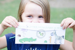 Plush and Snail Mail Weekly Letter  from Sunny the Mail Snail for ages 3 to 8