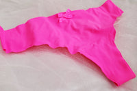 100% cotton lined, seamless underwear