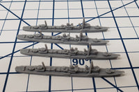 1:1800 Scale Naval Miniature Fleet Pack