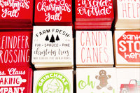 Holiday Tiered Tray Decor Items Box