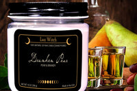 The smell of pears simmering in brandy. This candle will have you thinking you have a pot on the stove of autumn goodness. 