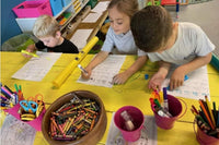 artistic play--many modalities of art projects
Constructive, imaginative, artistic, dramatic, physical, literacy, and role play
