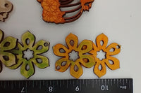 Earring, charm, ornament  - Laser cut/engraved  design ready for your crafty self to paint, decorate, gift to a friend, keep for your self.