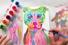 This is a past project example. Past projects can be found at classyartistbox.com and are called "ProjPacks."