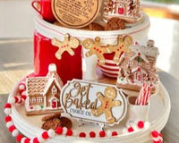 Holiday Tiered Tray Decor Box