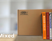 Surprise Monthly Box Of 4 New Mixed Books - Mystery Subscription Gift Box For Book Lovers