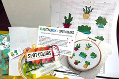 Rag Tag Box Cross Stitch