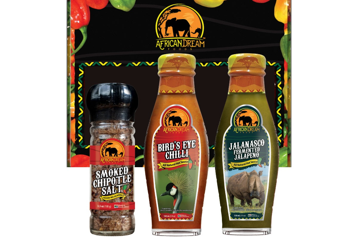 Authentic African Hot Sauce, Salt & Seasoning Monthly Subscription