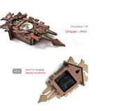 Creative Wood Wall Clock ,Led Wall Clock  ,Wooden Bird Clock