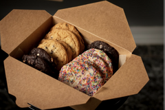 A full box of our variety of flavors. Try each one with a tall glass of milk. Pick out your favorite. 