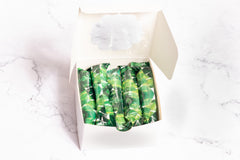 A Shark Week Survival Kit period subscription box featuring essential supplies for a comfortable and confident experience. 