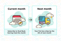 Stud Buds Earring Club | One Pair