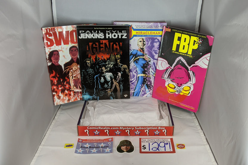 Mystery 4 TPB Graphic Novels/Comics Bundle!!!