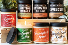 100% Soy Wax Candles by Wax & Wit.