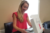 Bette's Box of Blessings subscription box featuring faith-themed items, including devotionals, cards, and inspirational gifts