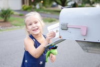 Plush and Snail Mail Weekly Letter  from Sunny the Mail Snail for ages 3 to 8
