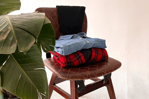 Each piece we send is something that can be worn with a number of different pieces. Such as a flannel shirt, blazer or jean skirt. 