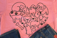 Trendy Dog Mom T-Shirt Club