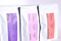 We also love bringing the World to your doorstep so you will also receive coffee blends from around the Globe!
