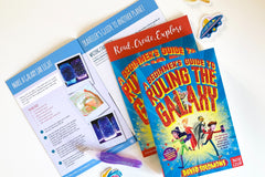 Join our monthly book club for kids aged 3-12 years. Each book box features a fiction paperback and a tailor-made activity pack. 