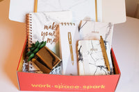 Work • Space • Spark: Your Career Growth & Office Decor Subscription Box
