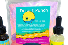 The Skincare Lab Subscription Box, Skincare Subscriptions Featuring Desert Punch Bath Bomb Soothing For All Skin Types. 