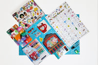 Everything Real Was First Imagined! This box is full of ways to use your creativity to come up with new stories and ideas!