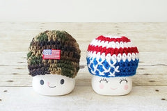 Marshmallow Mug Hat Tiered Tray Decor Box