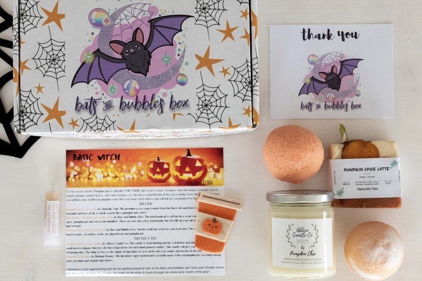 Spooky bath box