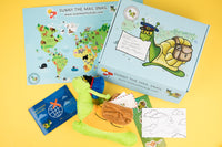 Plush and Snail Mail Weekly Letter  from Sunny the Mail Snail for ages 3 to 8