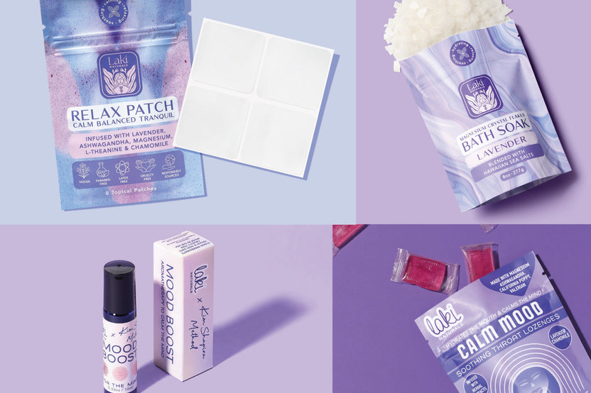 Relax, Rest and Reset with our Laki Natural Sleep Bundle. Soothe the senses. Calm the mind. Hydrate the body. Relax the soul.