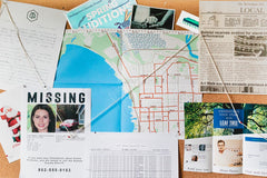 Be the Detective | Monthly Detective Mystery Subscription Box