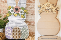 DIY Crafter Kit includes all supplies to create happy and cheerful home decor. This is the Challenge Kit DIY for Spring.