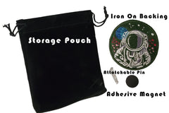 PatMagPin- It's a patch & a magnet & a pin! PLUS Stickers!