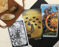 Tarot and Crystal Combo: Random Draw of 3 cards and 3 crystals (3rd week)