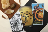 Tarot and Crystal Combo: Random Draw of 3 cards and 3 crystals (3rd week)