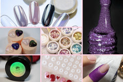 Makynail The option to gift a subscription box to a fellow nail lover in your life. Contains gel polish, stickers, chrome powder and supply