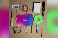 Kit for making neon signs: soldering iron, glue, acrylic, neon strips, solder, wire, fasteners. made by NeonSWOOSH UKRAINE