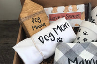 Dog moms and fur babies monthly box
