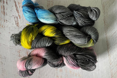 Hand dyed Merino Only Mystery Box by Untangledyarn