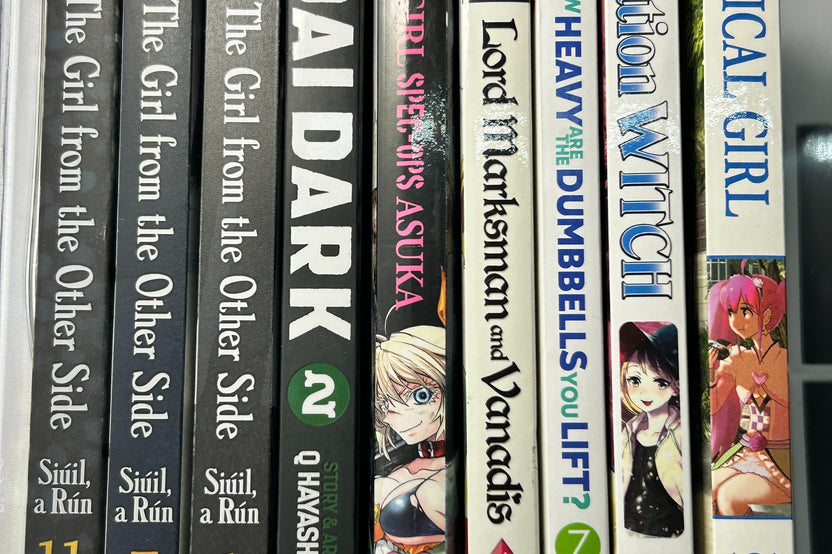 Monthly Mature Manga (18+ only) Box (5 Books per month)