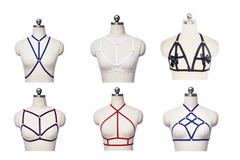 PLATINUM PLAN-6 MIXED HARNESS AND CAGE BRAS