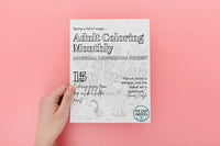 Adult Coloring Monthly