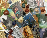 Tarot and Crystal Combo: Random Draw of 3 cards and 3 crystals (3rd week)