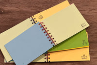 The inside of the autograph books are multiple different colors, and come stamped with characters and other fun magical things. 