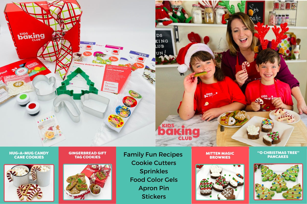 Kids Christmas Baking Kit & KIDchen Fun!